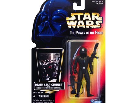 Star Wars: Power of the Force Death Star Gunner (Red Card) 3.75-Inch Action Figure Hot on Sale