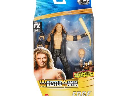 WWE Elite Wrestlemania Edge Action Figure and Paul Ellering with Rocco Build-A-Figure Pieces Hot on Sale