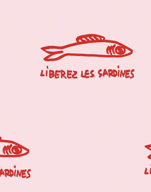 Sardines  Wallpaper by Clare V. - Shell For Cheap