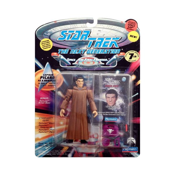 Star Trek: The Next Generation Captain Picard as a Romulan 4.5-Inch Action Figure Online now