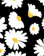 Pop Daisy  Wallpaper by Wallshoppe - Onyx on Sale