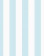 Candy Stripe  Wallpaper by Wallshoppe - Sky Cheap