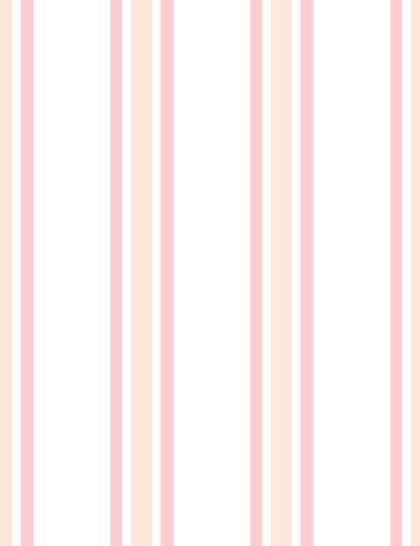 Between The Lines  Wallpaper by Wallshoppe - Peach   Pony Pink For Discount