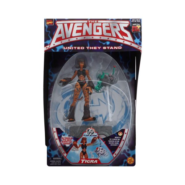 The Avengers: United They Stand Tigra 5-Inch Scale Action Figure Hot on Sale