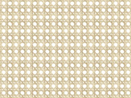 Faux Caning  Wallpaper by Wallshoppe - Sesame For Cheap