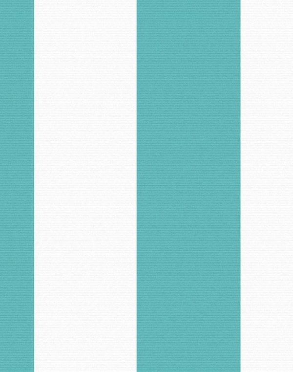 Candy Stripe  Wallpaper by Wallshoppe - Teal For Discount