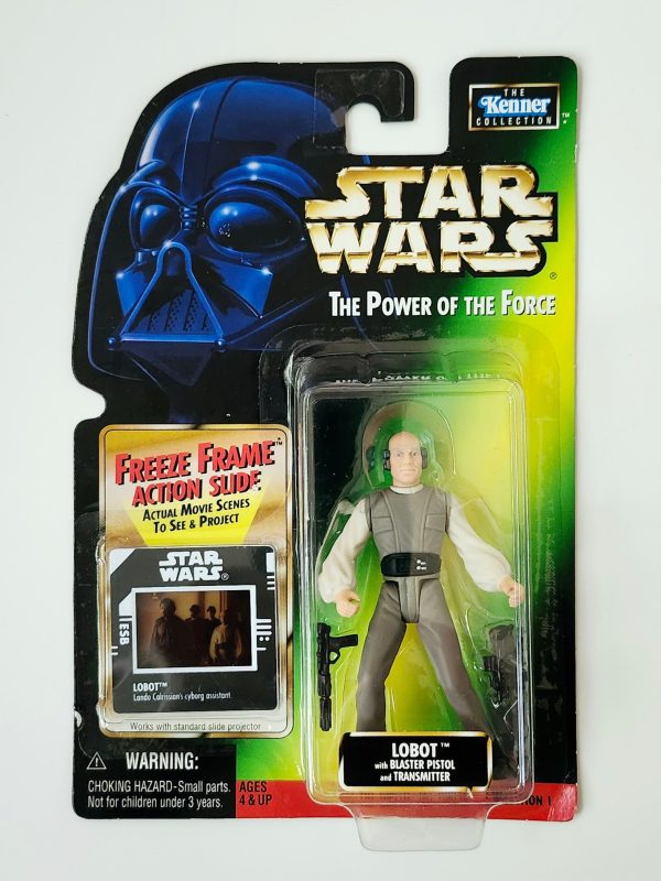 Star Wars: Power of the Force Freeze Frame Lobot 3.75-Inch Action Figure Hot on Sale