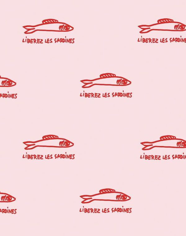 Sardines  Wallpaper by Clare V. - Shell For Cheap