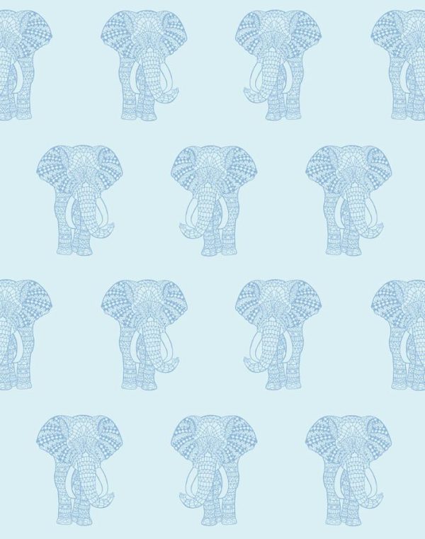 Raja The Elephant  Wallpaper by Wallshoppe - Sky Online Sale