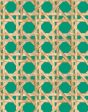 Faux Caning  Wallpaper by Wallshoppe - Emerald Online