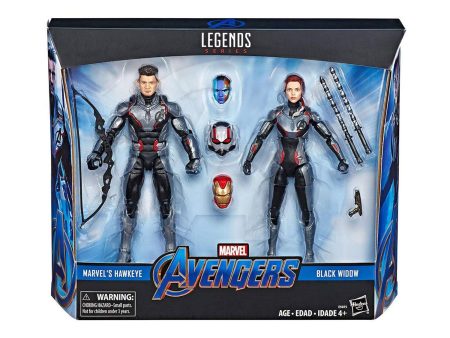 Marvel Legends Avengers Endgame Quantum Suit Marvel s Hawkeye and Black Widow Exclusive Action Figure 2-Pack Online