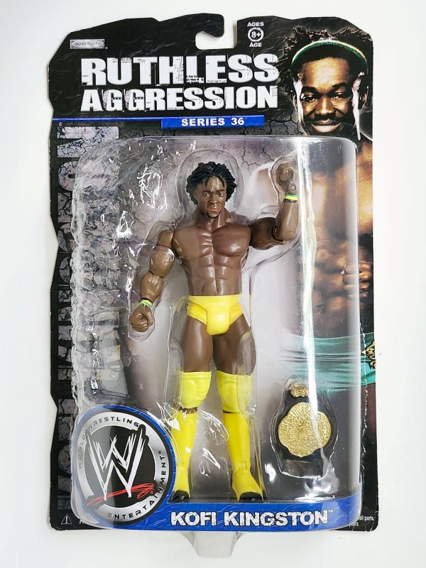 WWE Ruthless Aggression Series 36 Kofi Kingston Action Figure Online