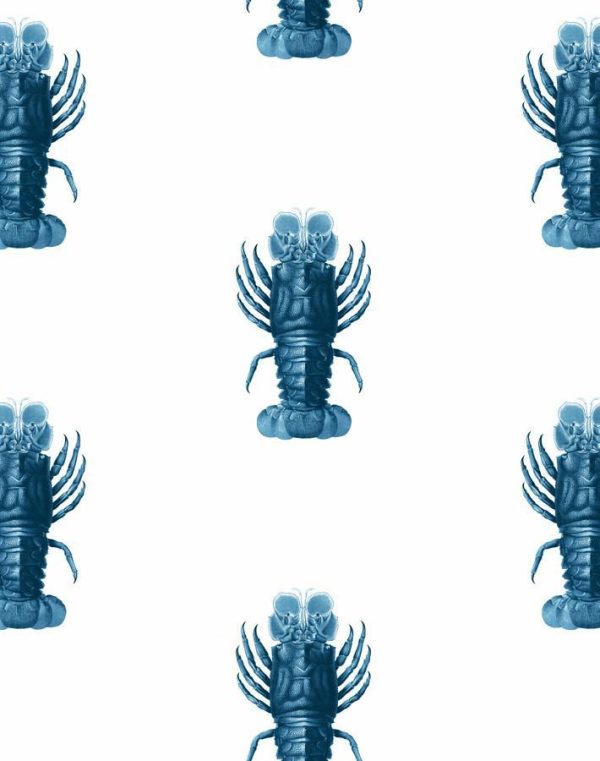 Jack The Crustacean  Wallpaper by Wallshoppe - Blue Hot on Sale