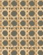 Faux Caning  Wallpaper by Wallshoppe - Umber Fashion