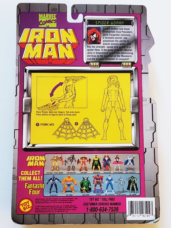 Spider-Woman Action Figure from the Iron Man Series Online Hot Sale