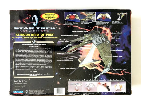 Star Trek: Generations Klingon Bird-of-Prey Ship Online Sale