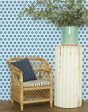 Tangier Medallion  Wallpaper by Wallshoppe - Sky Online Hot Sale