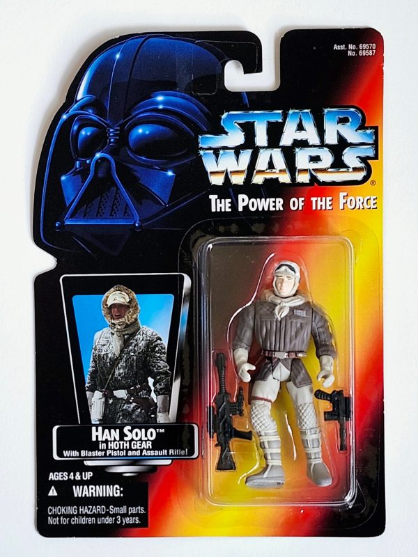 Star Wars: Power of the Force Han Solo in Hoth Gear (Red Card) 3.75-Inch Action Figure For Cheap