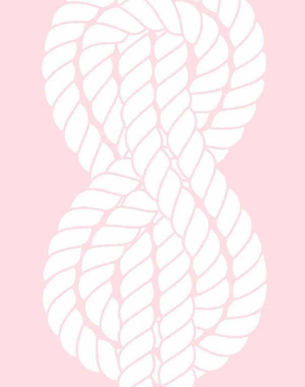 Sailor Knot  Wallpaper by Wallshoppe - Ballet Slipper For Cheap