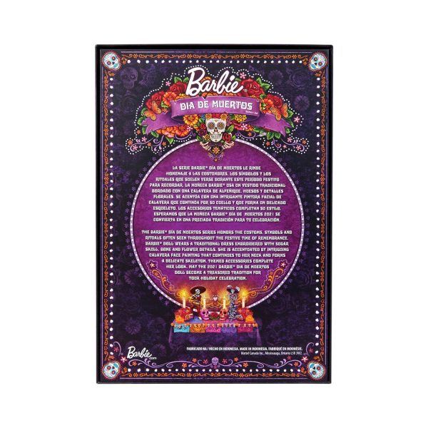 Barbie Signature Collection Dia De Muertos Barbie 11.5-Inch Doll (2021) For Discount