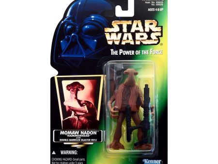 Star Wars: Power of the Force Momaw Nadon  Hammerhead  (Hologram Card) 3.75-Inch Action Figure For Sale