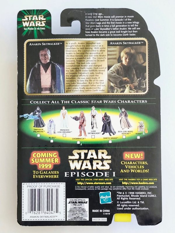 Star Wars: Power of the Force FlashBack Anakin Skywalker 3.75-Inch Action Figure Online