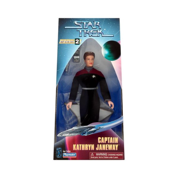 Star Trek Warp Factor Series 2 Captain Kathryn Janeway 9-Inch Action Figure Hot on Sale