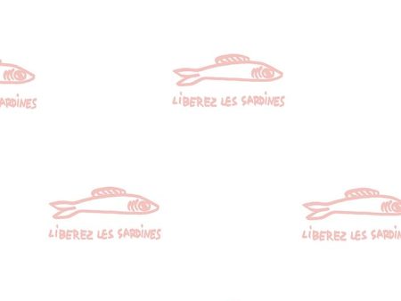 Sardines  Wallpaper by Clare V. - Pink Online Hot Sale