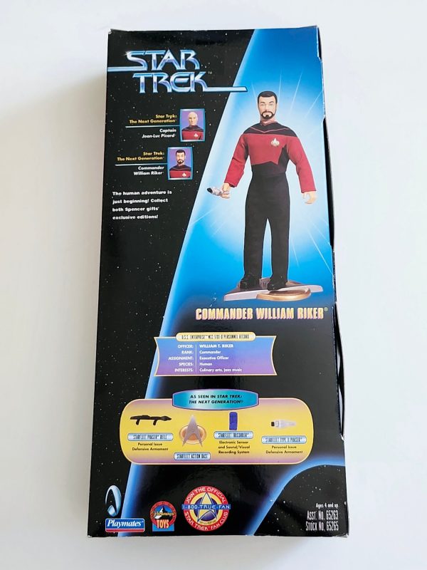 Star Trek Exclusive Commander William Riker 9-Inch Action Figure Cheap