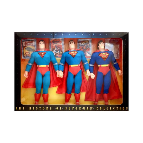 The History of Superman FAO Schwarz Exclusive 12-Inch Action Figure Set Cheap