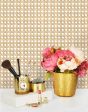 Faux Caning  Wallpaper by Wallshoppe - Wicker For Cheap