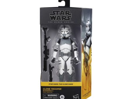 Star Wars: The Black Series Clone Trooper (Kamino) 6-Inch Action Figure from Star Wars: The Clone Wars Online