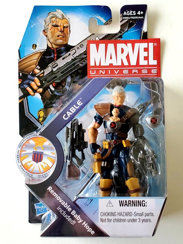 Marvel Universe Series 3 Figure 007 Cable (with Baby Hope) 3.75-Inch Action Figure on Sale