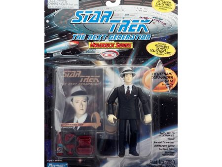 Star Trek: The Next Generation Holodeck Series Lieutenant Commander Data in 1940s Attire 4.5-Inch Action Figure Online