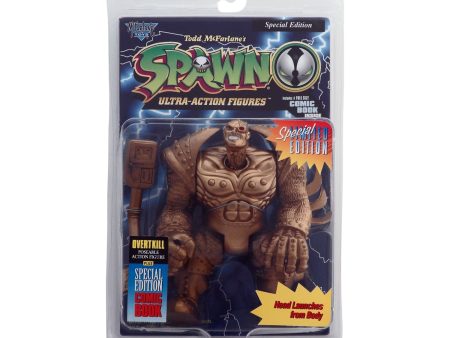 Special Edition Gold Overtkill Action Figure from Todd McFarlane s Spawn For Discount