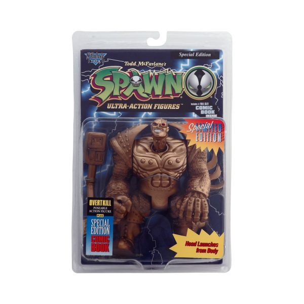 Special Edition Gold Overtkill Action Figure from Todd McFarlane s Spawn For Discount