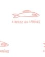 Sardines  Wallpaper by Clare V. - Pink Online Hot Sale