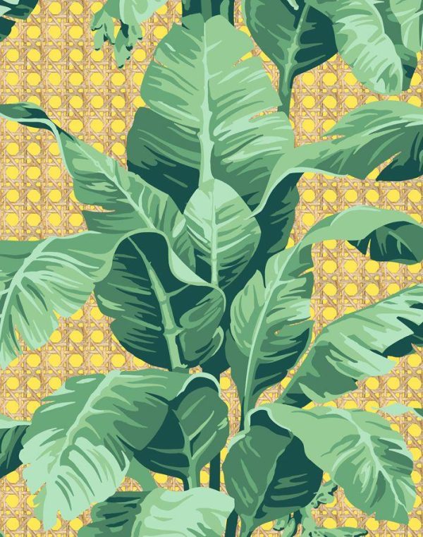 Sunnylands Palm  Wallpaper by Nathan Turner - Daffodil Hot on Sale