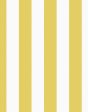 Candy Stripe  Wallpaper by Wallshoppe - Yellow on Sale