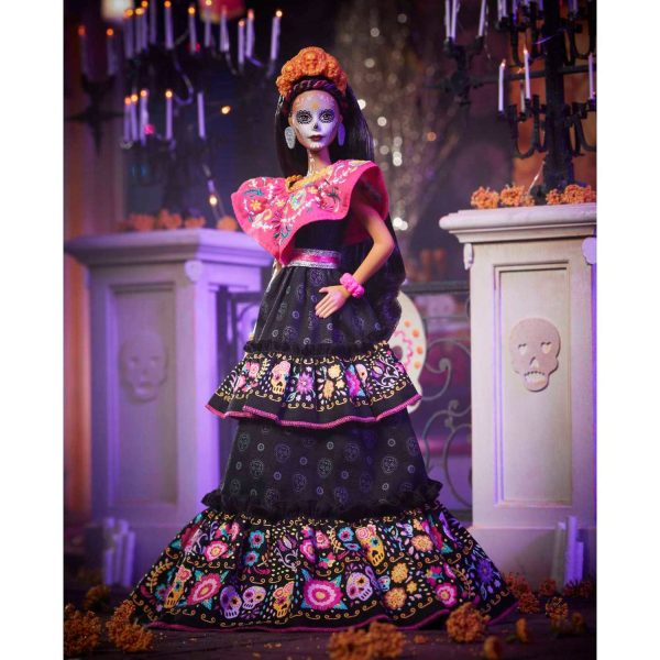 Barbie Signature Collection Dia De Muertos Barbie 11.5-Inch Doll (2021) For Discount