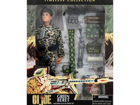 G.I. Joe Timeless Collection Green Beret Machine Gun Outpost 12-Inch Action Figure Online