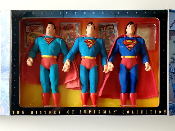 The History of Superman FAO Schwarz Exclusive 12-Inch Action Figure Set Cheap