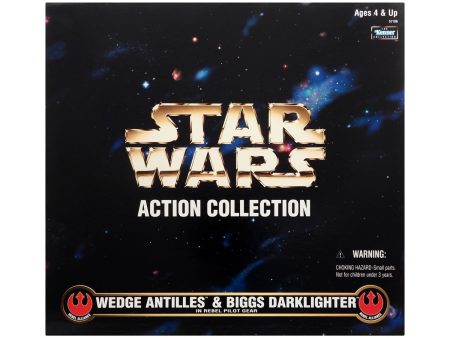 Star Wars Action Collection Wedge Antilles & Biggs Darklighter in Rebel Pilot Gear 12-Inch Action Figures Cheap