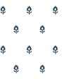 Block Print  Wallpaper by Sugar Paper - Navy On White Online Hot Sale