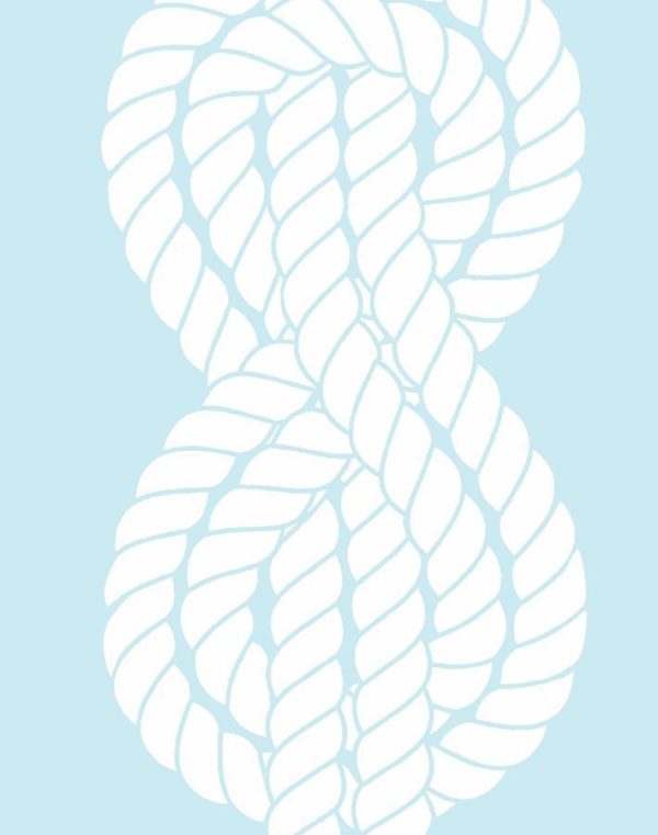 Sailor Knot  Wallpaper by Wallshoppe - Sky For Sale