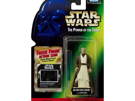 Star Wars: Power of the Force Freeze Frame Obi-Wan (Ben) Kenobi 3.75-Inch Action Figure For Sale