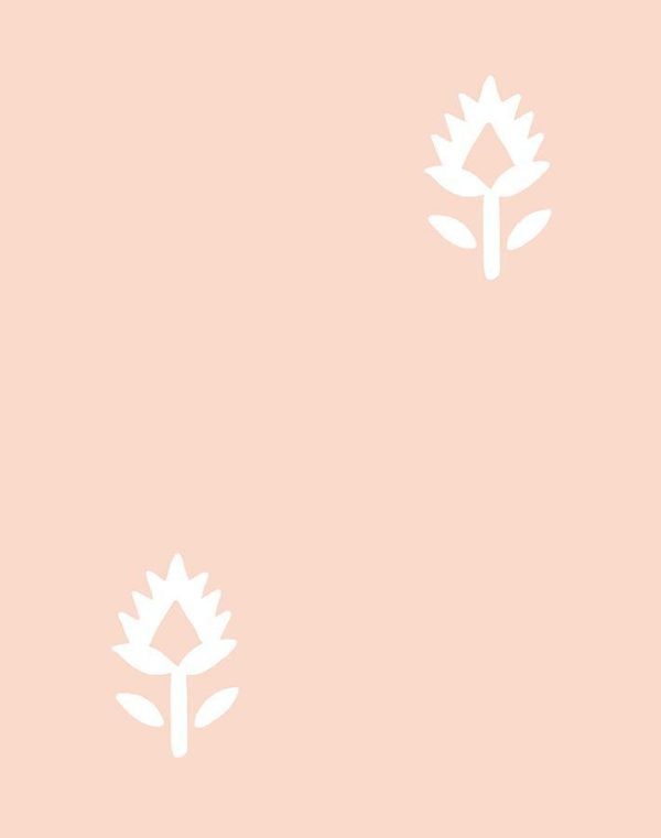 Block Print  Wallpaper by Sugar Paper - Pink Discount