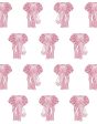 Raja The Elephant  Wallpaper by Wallshoppe - Rose For Sale