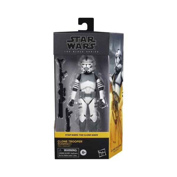 Star Wars: The Black Series Clone Trooper (Kamino) 6-Inch Action Figure from Star Wars: The Clone Wars For Cheap