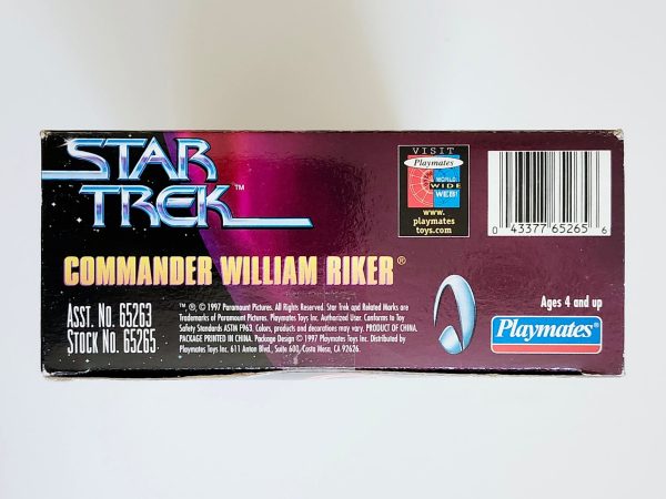 Star Trek Exclusive Commander William Riker 9-Inch Action Figure Cheap